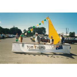 Parade float at the opening of Tongarra Bicentennial Museum 1988