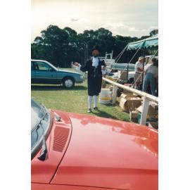 Ron Wynn at the opening of Tongarra Bicentennial Museum 1988