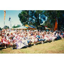 Crowd at the opening of Albion Park Bicentennial Museum 1988