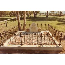 Samuel Atchison headstone, Albion Park Pioneer Cemetery