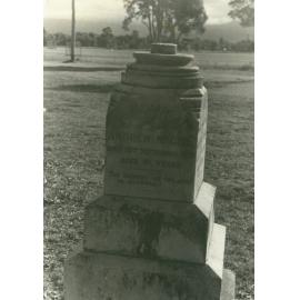 McGill Family headstone, Albion Park Pioneer Cemetery