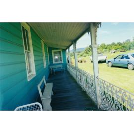 West side veranda, 'Seaview', Stoney Creek, Croom
