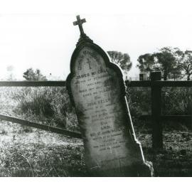 James McCall & John & Ann Kelly headstone at Albion Park Catholic Cemetery
