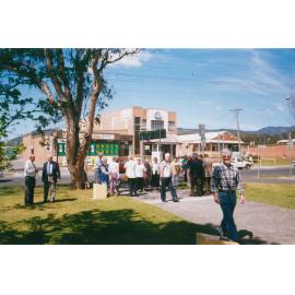 Dedication of historical plaques in L R Mood Park, Albion Park