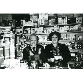 Chemist Len Pemberton & Mrs Beverley Harkness