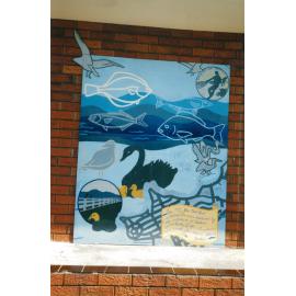 Mural at Oak Flats Library