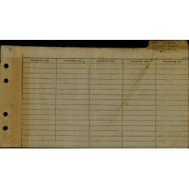 1939 - 1941 North Ward Valuation Book 4