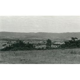 View from Stoney Range to Oak Flats