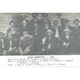 Albion Park Show Committee 1905
