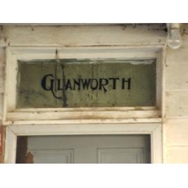 Nameplate of 'Glanworth', Dunmore