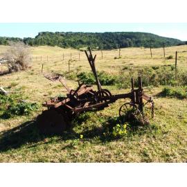 Old Ploughing Machinery at 'Nancyville' Farm, Dunmore