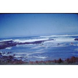 Shellharbour Harbour in Rough Seas