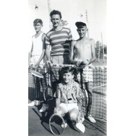 John Stubbs, Ken Ross, Des Stubbs and Alan King (Front)