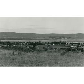 View from Mount Warrigal to Tallawarra Power Station