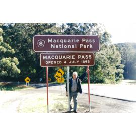 Macquarie Pass National Park Sign
