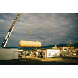 Construction of Woolworths Albion Park