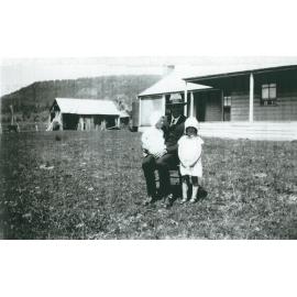 Fred, Shirley and Wilma Ball at Wattlegrove Farm