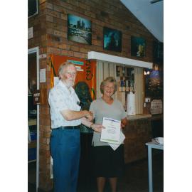 Presentation to Cedric Rutledge