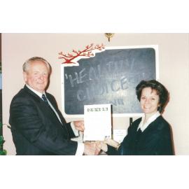 Cec Glenholmes and Aileen Balatti