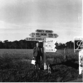 Signpost Princes Highway