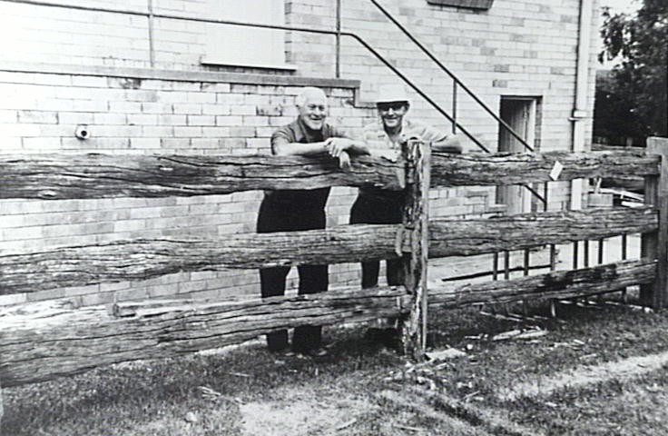 Joe Smith and Doug Blow at Albion Park Show 1987.